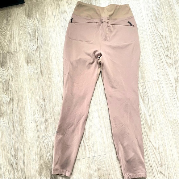 MPG LEGGINGS BEIGE TAN LEGGINGS SIZE SMALL - Picture 1 of 12